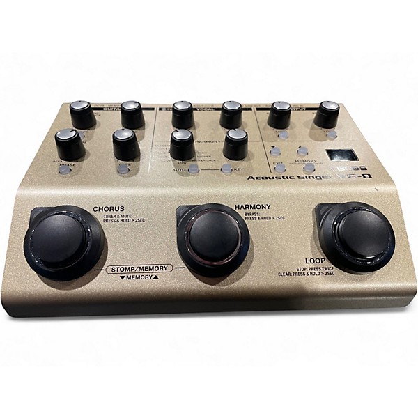 Used BOSS VE8 Acoustic Singer Effect Processor