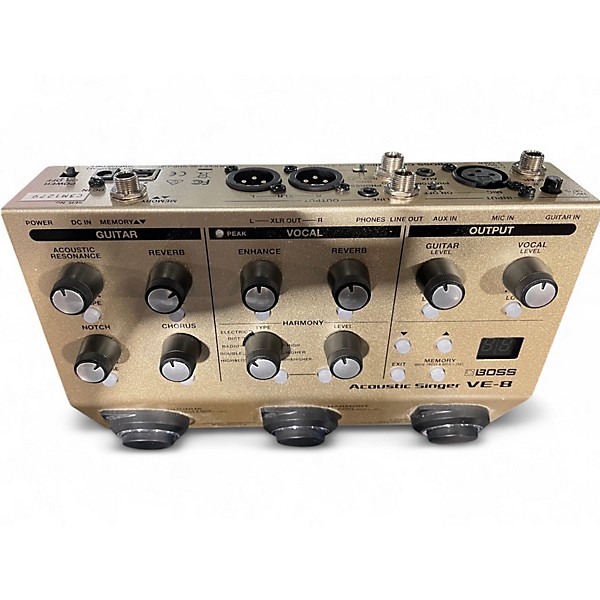 Used BOSS VE8 Acoustic Singer Effect Processor