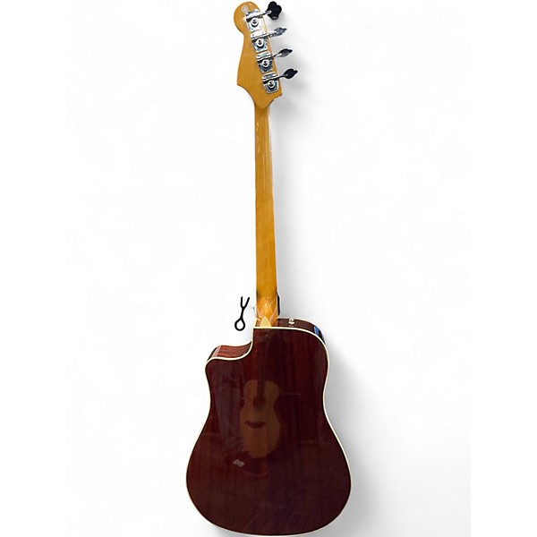 Used Fender Kingman 4-String California Series Natural Acoustic Bass Guitar