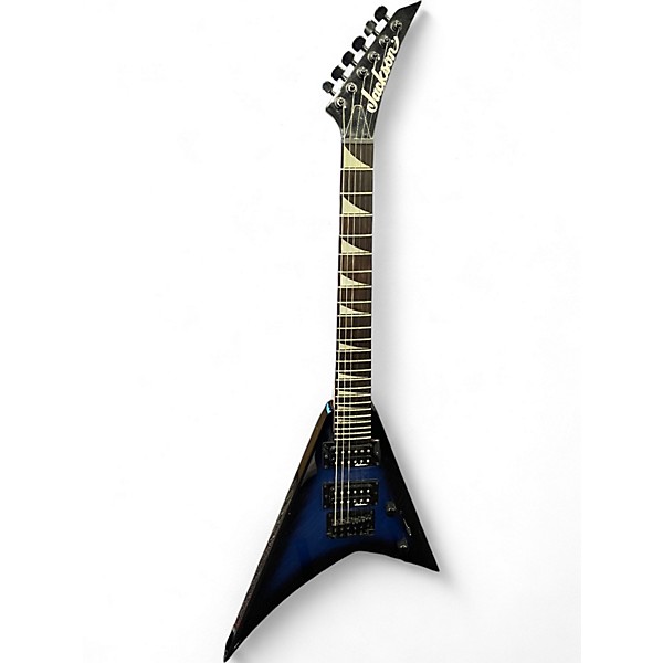 Used Jackson JS1X Minion METALLIC BLUE BURST Solid Body Electric Guitar