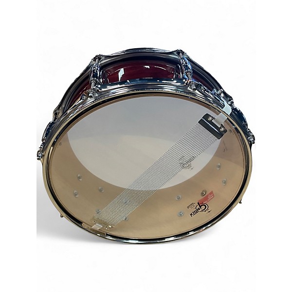 Used Gretsch Drums 5.5X14 Catalina Maple RED Drum