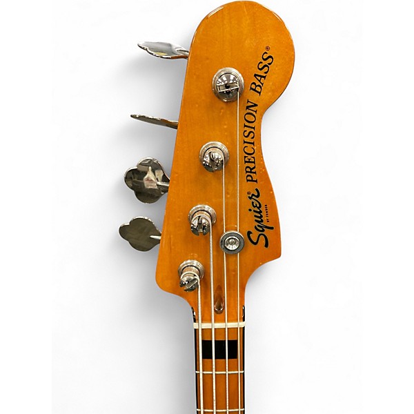 Used Squier Classic Vibe 1970S Precision Bass Seafoam Green Electric Bass Guitar