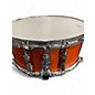 Used Yamaha 14X5.5 Stage Custom Snare Orange Drum