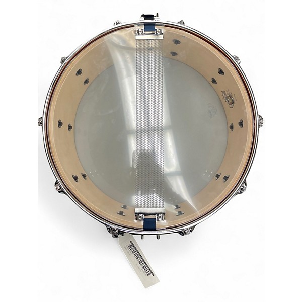 Used Yamaha 14X5.5 Stage Custom Snare Orange Drum
