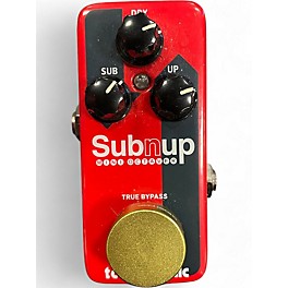 Used TC Electronic Sub N Up Mini Octaver Effect Pedal