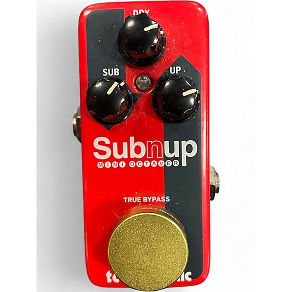 Used TC Electronic Sub N Up Mini Octaver Effect Pedal