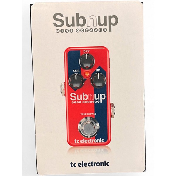 Used TC Electronic Sub N Up Mini Octaver Effect Pedal