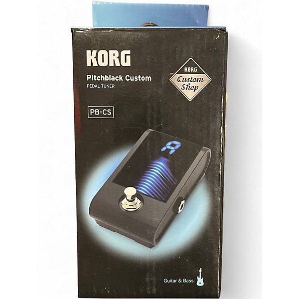 Used KORG Pitchblack Custom Tuner Pedal