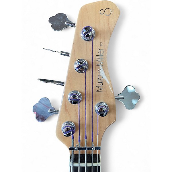Used Sire Marcus Miller P7 Alder 5 String BLACK Electric Bass Guitar