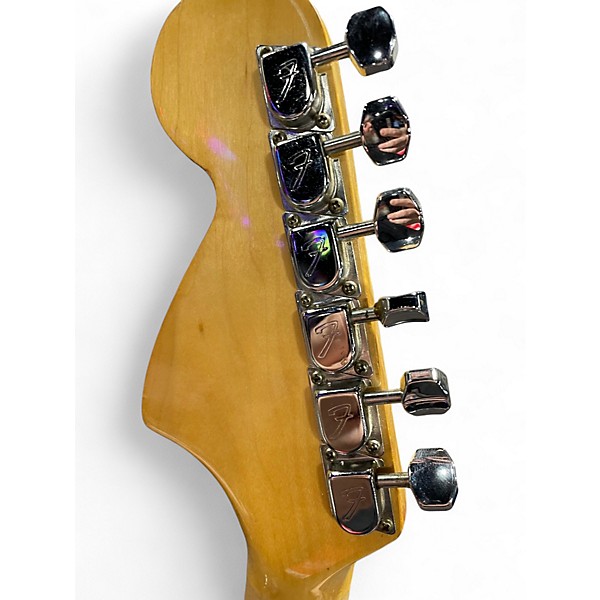 Vintage 1970s Fender Stratocaster Sunburst Solid Body Electric Guitar