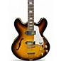 Used Epiphone Casino 2 Color Sunburst Hollow Body Electric Guitar