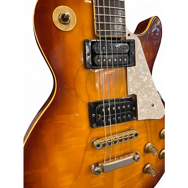 Vintage 1970s Univox Gimme Tobacco Sunburst Solid Body Electric Guitar
