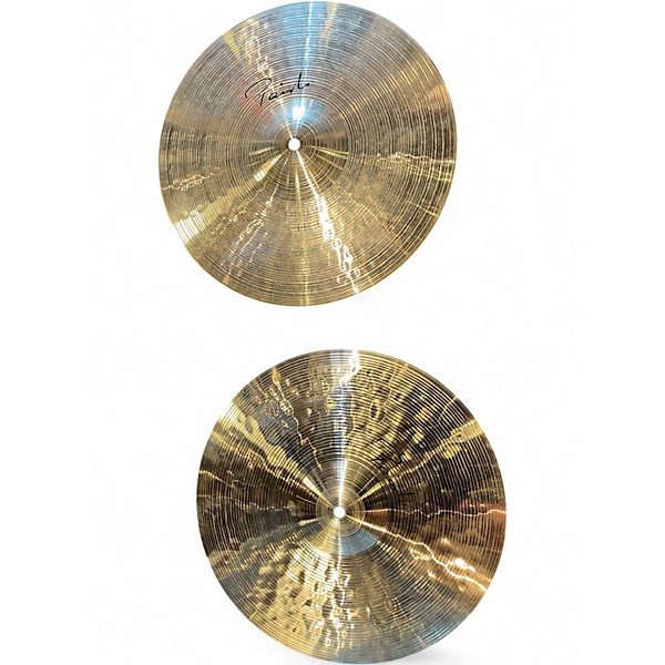 Used Paiste 14in Heavy Hi Hat Pair Cymbal