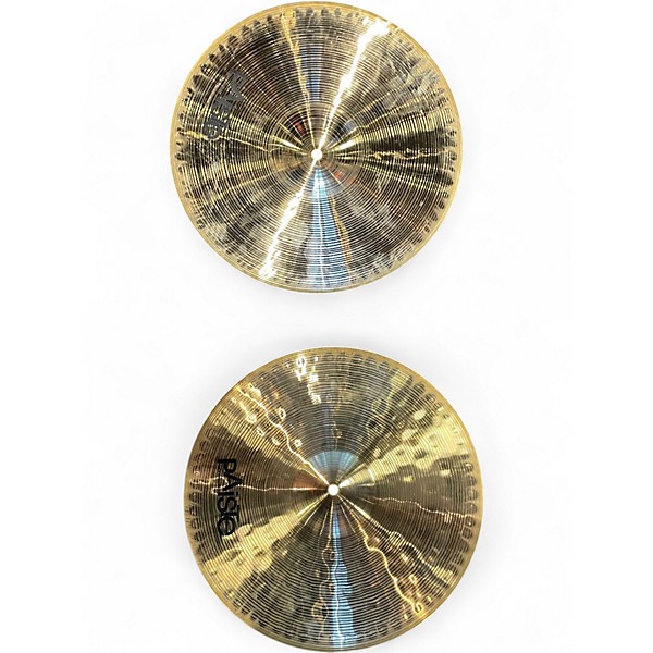 Used Paiste 14in Heavy Hi Hat Pair Cymbal