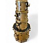 Used Pearl 4 Piece Masters Custom Maple NATURAL GOLD Drum Kit