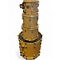 Used Pearl 4 Piece Masters Custom Maple NATURAL GOLD Drum Kit