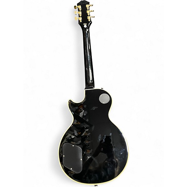 Used Epiphone Les Paul Custom Black Solid Body Electric Guitar