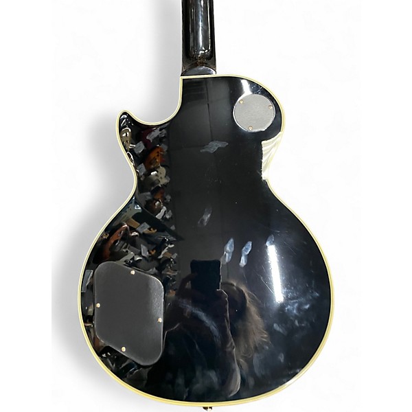 Used Epiphone Les Paul Custom Black Solid Body Electric Guitar