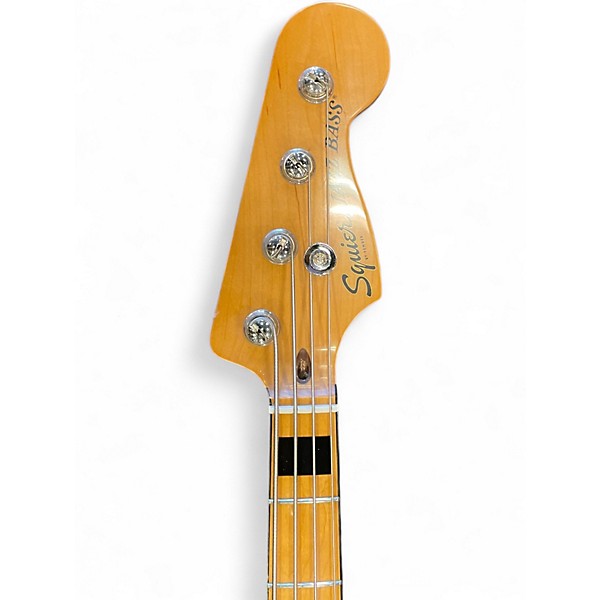 Used Squier Classic Vibe 70s Jazz Bass Natural Electric Bass Guitar