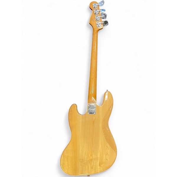 Used Squier Classic Vibe 70s Jazz Bass Natural Electric Bass Guitar