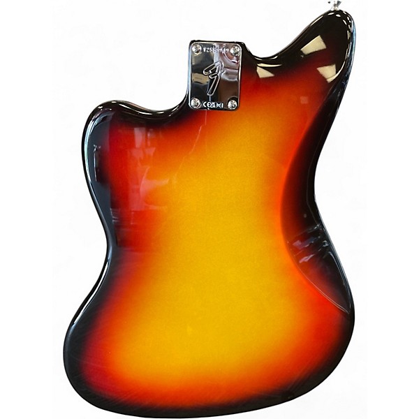Used Fender AMERICAN VINTAGE II 1966 JAZZMASTER 3 Tone Sunburst Solid Body Electric Guitar