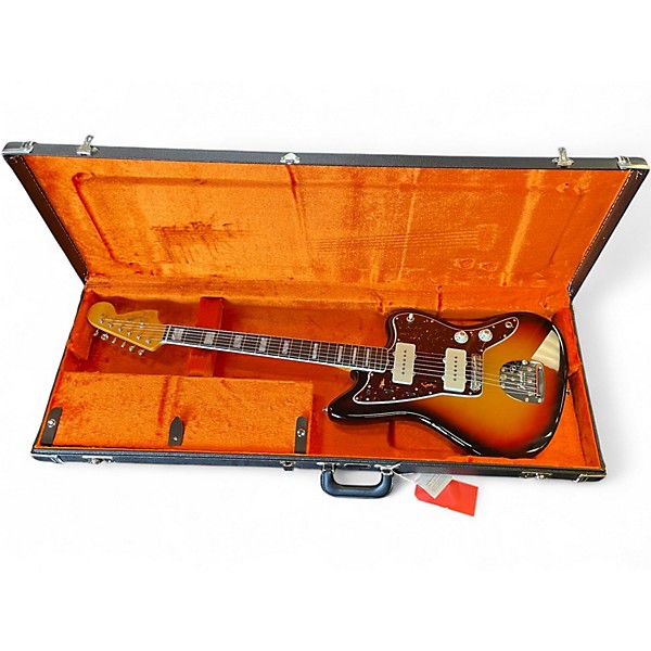 Used Fender AMERICAN VINTAGE II 1966 JAZZMASTER 3 Tone Sunburst Solid Body Electric Guitar