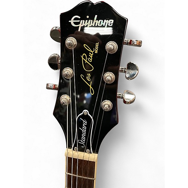 Used Epiphone Les Paul Standard Cherry Sunburst Solid Body Electric Guitar