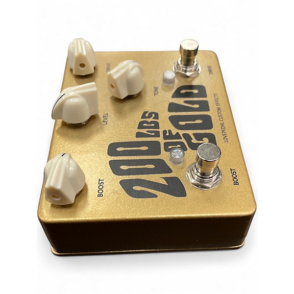 Used Lovepedal 200 LBS OF GOLD Effect Pedal