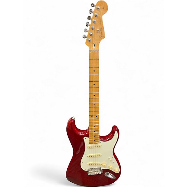 Used Fender Player Stratocaster RED Solid Body Electric Guitar