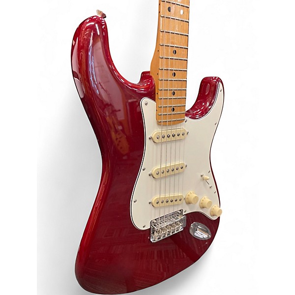 Used Fender Player Stratocaster RED Solid Body Electric Guitar