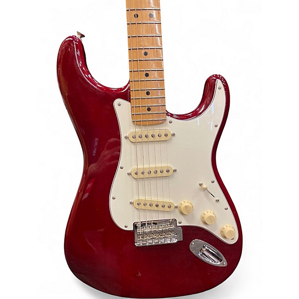 Used Fender Player Stratocaster RED Solid Body Electric Guitar