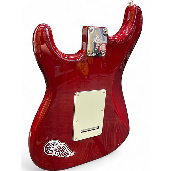 Used Fender Player Stratocaster RED Solid Body Electric Guitar