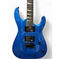Used Jackson JS22 Dinky Blue Solid Body Electric Guitar