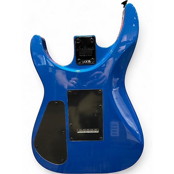 Used Jackson JS22 Dinky Blue Solid Body Electric Guitar