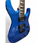 Used Jackson JS22 Dinky Blue Solid Body Electric Guitar