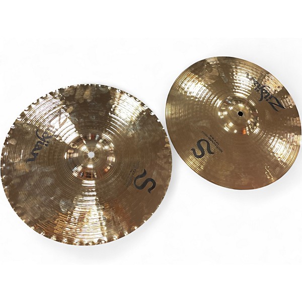 Used Zildjian 14in Mastersound Hi Hat Pair Cymbal