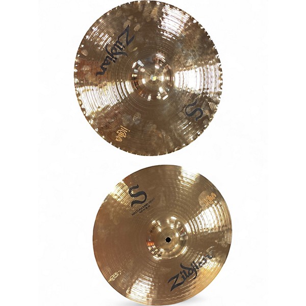 Used Zildjian 14in Mastersound Hi Hat Pair Cymbal
