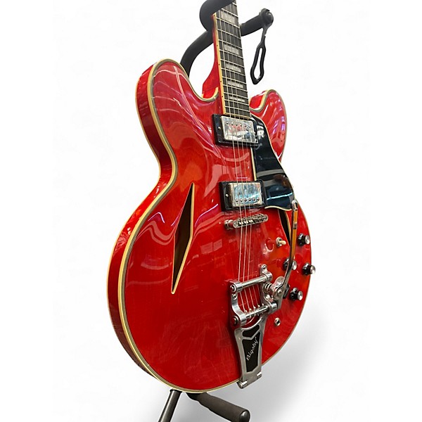 Used Epiphone ES355 SHINICHI UBUKATA Cherry Hollow Body Electric Guitar