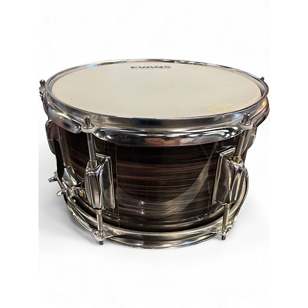 Used Griffin 10in POPCORN SNARE GRAY PURPLE STRIPE Drum