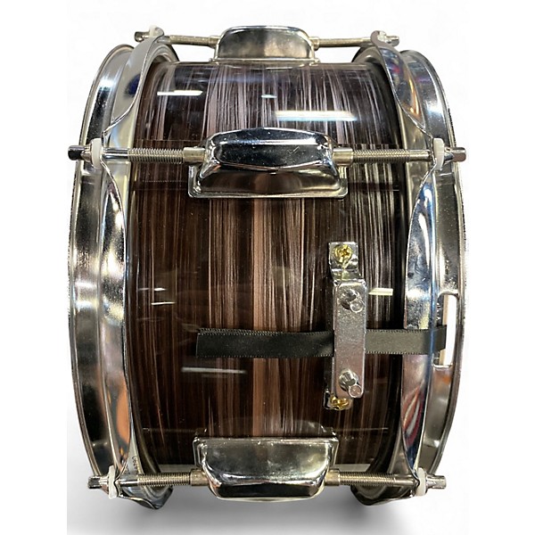 Used Griffin 10in POPCORN SNARE GRAY PURPLE STRIPE Drum
