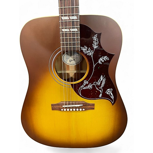 Used Gibson Hummingbird Special Natural Acoustic Electric Guitar