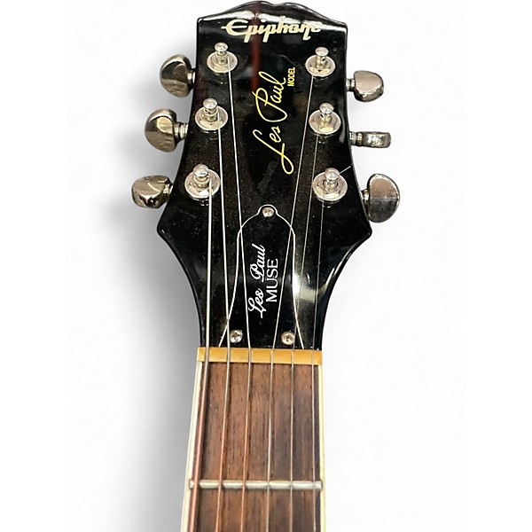 Used Epiphone LES PAUL MUSE Gold Top Solid Body Electric Guitar