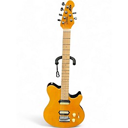 Used Sterling by Music Man Sub AX3 Axis Brown Solid Body Electric Guitar