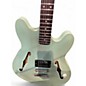 Used Fender Tom DeLonge Starcaster Surf Green Hollow Body Electric Guitar