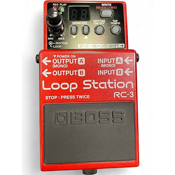 Used BOSS RC3 Loop Station Pedal
