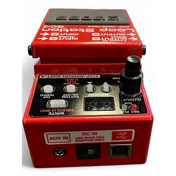 Used BOSS RC3 Loop Station Pedal