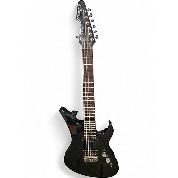 Used Schecter Guitar Research Revenger Black Solid Body Electric Guitar