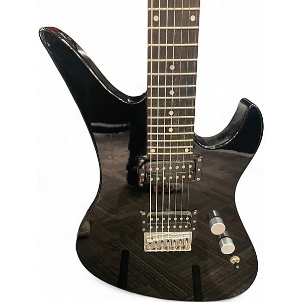 Used Schecter Guitar Research Revenger Black Solid Body Electric Guitar