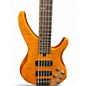Used Yamaha TRBX605FM MATTE AMBER Electric Bass Guitar