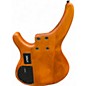 Used Yamaha TRBX605FM MATTE AMBER Electric Bass Guitar